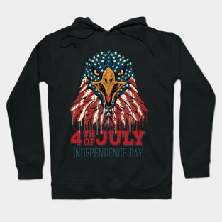 4th of July Independence Day Eagle Hoodie